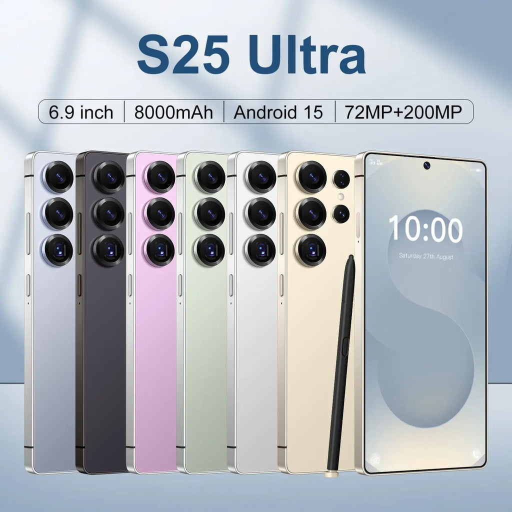 S25 Ultra 5G Smartphone 1TB 16GB RAM AMOLED Display | Tidesmit Tidesmit