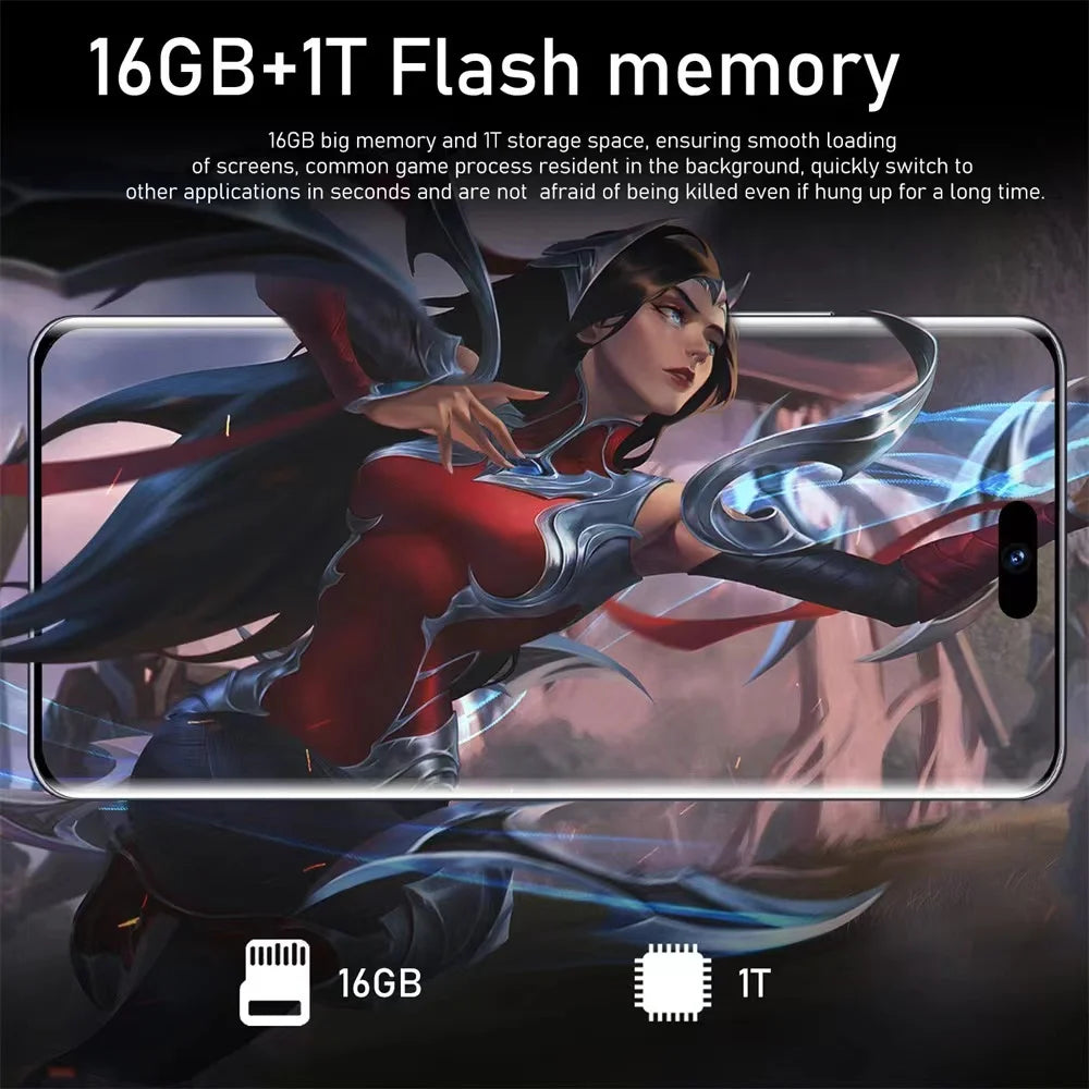 2022 Hot Selling Mate 40 Pro+ Mate 50 12gb+512gb 7.3 Inch Full Display Android 10.0 Mobile Cell Smart Phone - Tidesmit