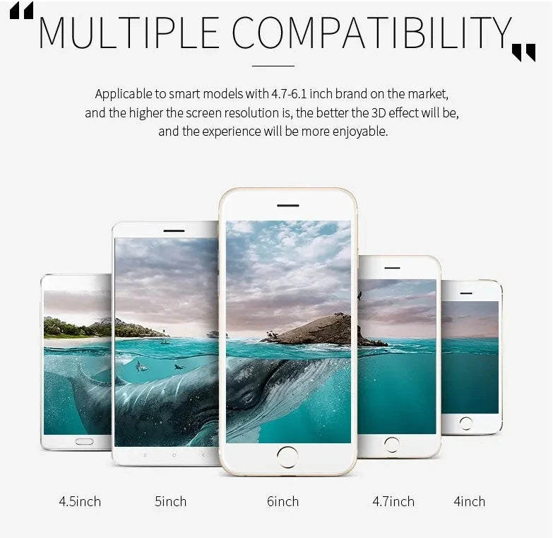 2024 G06EB Original VR 3D Glasses Wireless Rocker Cardboard Headset Helmet for IOS Android AR Hardware for Virtual Reality Tidesmit