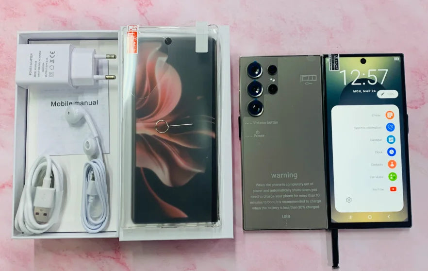 S25 Ultra 5G Smartphone: 22GB RAM, 2TB Storage, Unlocked Mobile Gray 22G+2TB Tidesmit