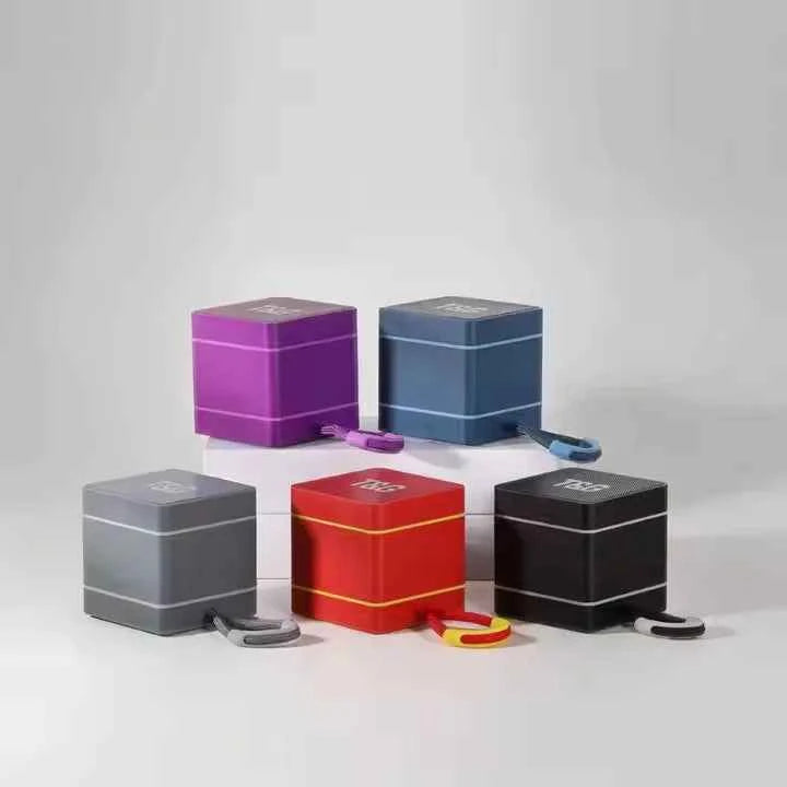 OEM T&G TG687 Speaker BT TWS Speaker FM Radio Card Slot Portable Mini Bass 5W Small Square Speakers My Store