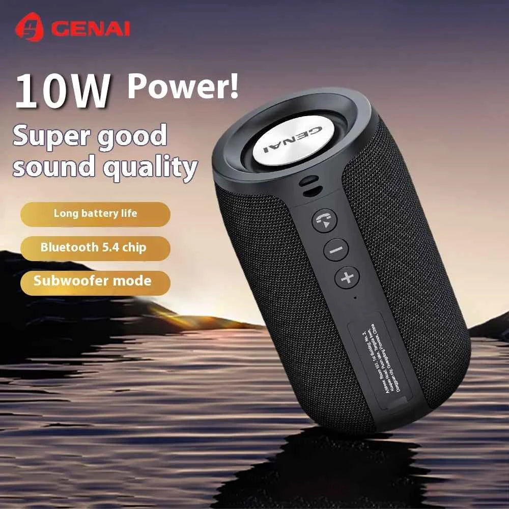 Custom Mini Portable for Bluetooth Speaker Best Sound Quality Subwoofer with LED for Outdoor Parties USB Power Source My Store