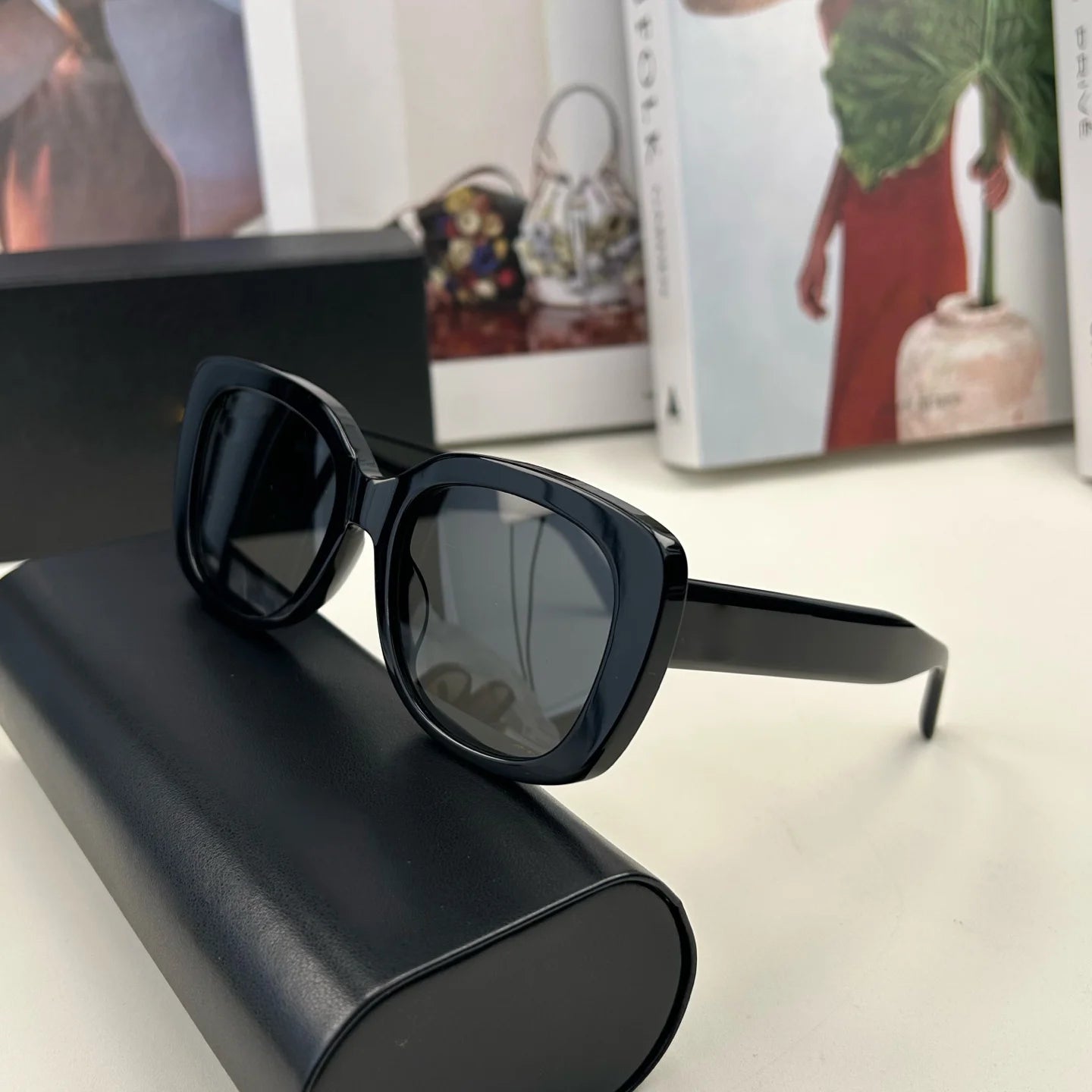 Trending Inspired Luxury High Quality Acetate Sunglasses Men Women Designer Shades Glasses UV400 Protection Banded Sunglasses