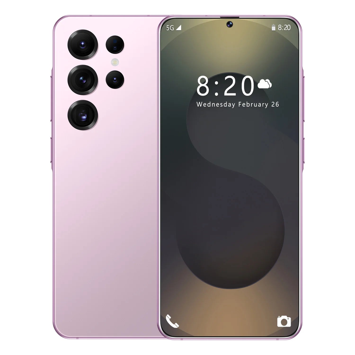 Smart Phone 2025 Cellphone S25 Ultra 7inch Unlocked Dual Card 5G Phones Android 14.0 Mobile Phones - Tidesmit