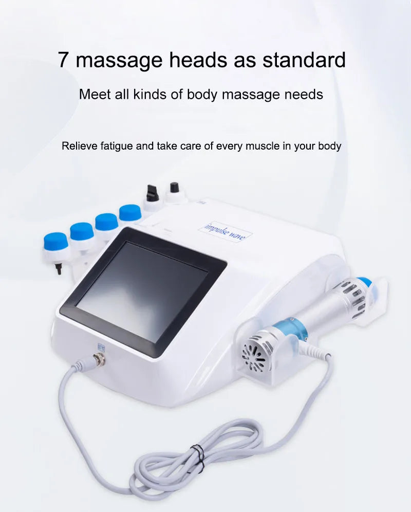 Shockwave Therapy Machine for Back Pain Relief | Portable Electric Massager Massage Chairs Tidesmit