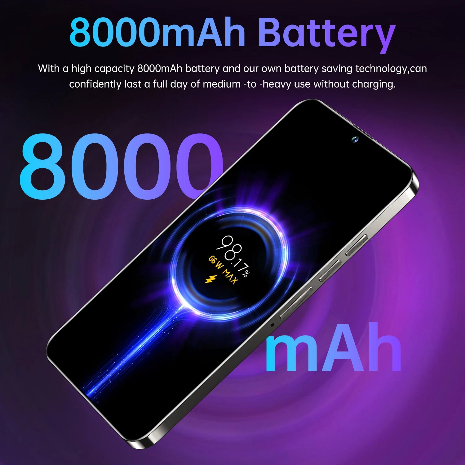 Tidesmit 5G Android 14 Smartphone, 7.3" OLED, 16GB RAM, 1TB Storage Tidesmit