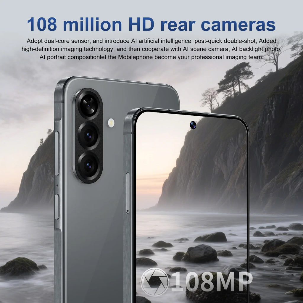 Tidesmit 5G Android Smartphone: 16GB RAM, 1TB Storage, Dual SIM Tidesmit
