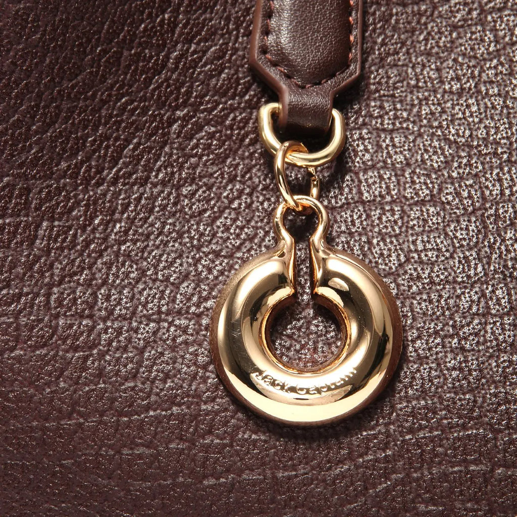 Jack Captain Ladies Alligator Pattern Vintage Designer Handbag Genuine Leather Luxury High Quality Business Casual Tote Chains