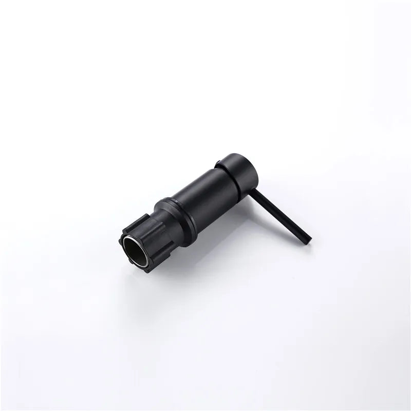 Modern Style Bathroom Basin Mixer Tap Dual Holder Single Handle Fixed Basin Faucet Hot And Cold 2 Hole Kitchen Sink Mixer