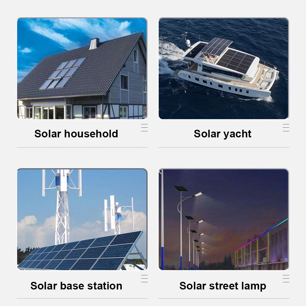 MPPT 0-80A 7680W Solar Battery Charge Controller 230VDC PV System Charger Regulator Ship From Brazil EU For 12V 24V 48V 60V 72V