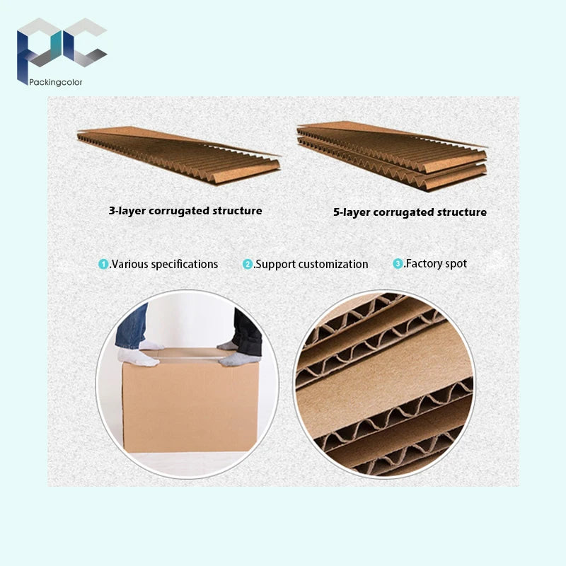 Wholesale Fruit and Vegetable Carton Box Packaging the Spot Support for Custom Carton Box