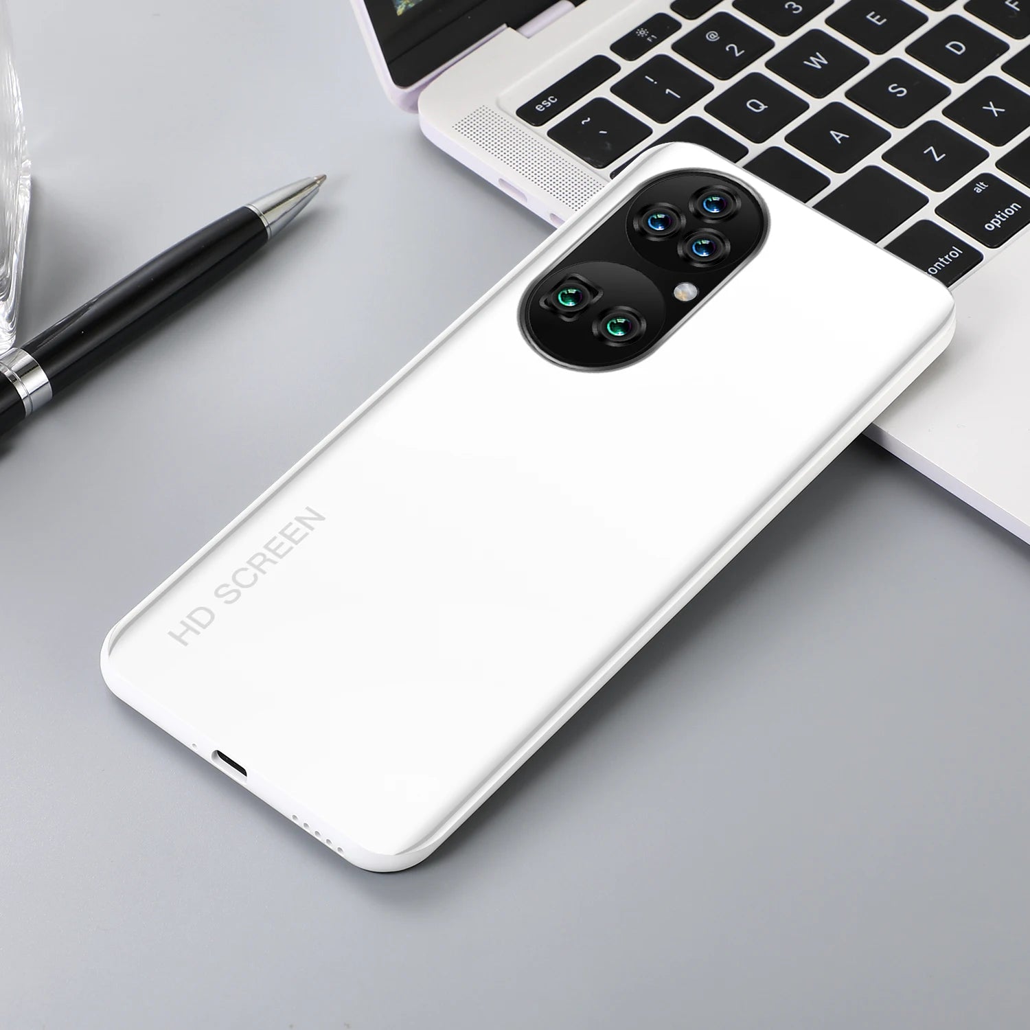 New P60 Pro 7.8 Inch 10 Core Smart Phone 16GB+512GB 4K HD GPS Navigation 5G Android SmartPhone 40+48MP Game Mobile Phone - Tidesmit