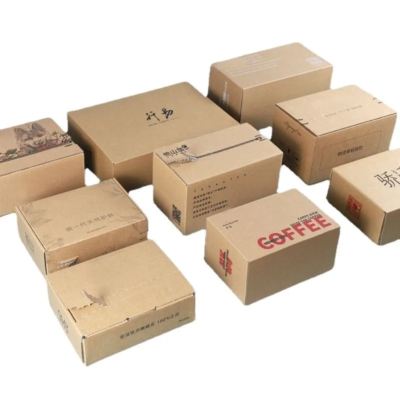 Corrugated Board Box with Tear Strip Manufacturing Custom Black Corrugated Watch Shipping Mailer Glasses Packaging Box