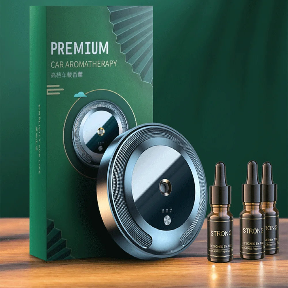 Luxury Car Air Freshener Perfume Diffuser Gifts Smart Scent Vent Aromatherapy for Home Fragrance Interior Decoration Accessories Tidesmit