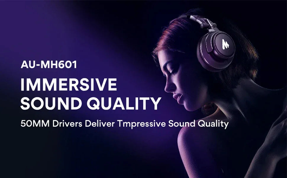 Tidesmit 50mm Driver Studio Monitor Headphones (MH601/MH501) Tidesmit