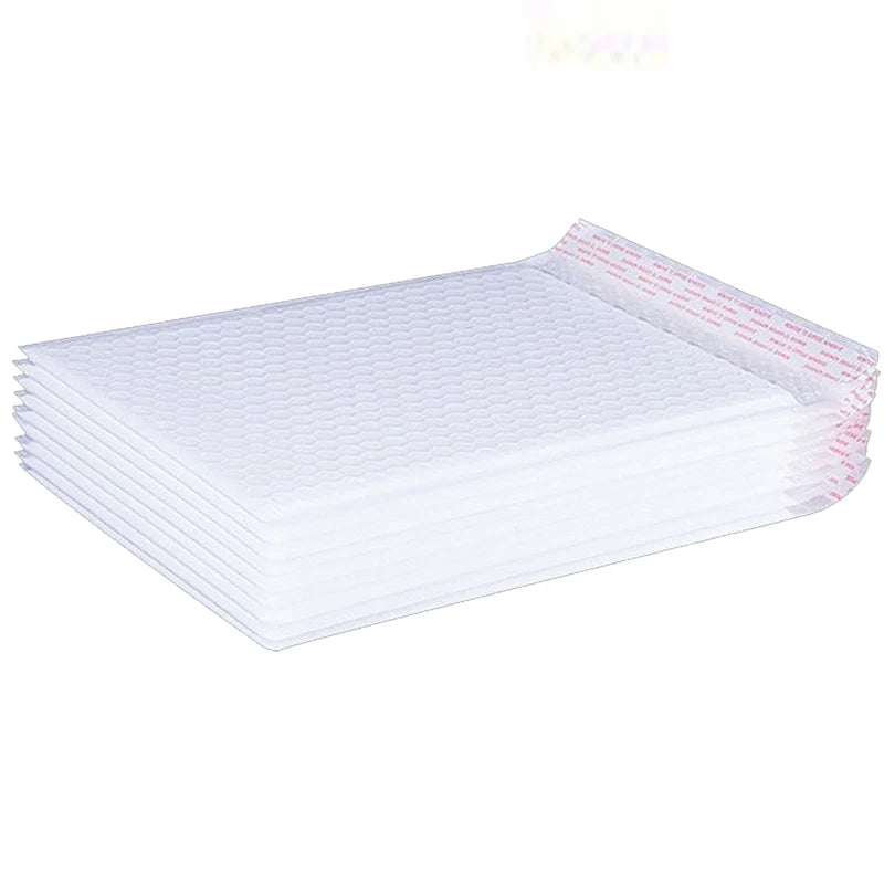 Custom Poly Bubble Mailers Air Padded Courier Delivery Bags for Craft Stickers Candle Gift Shipping Packaging