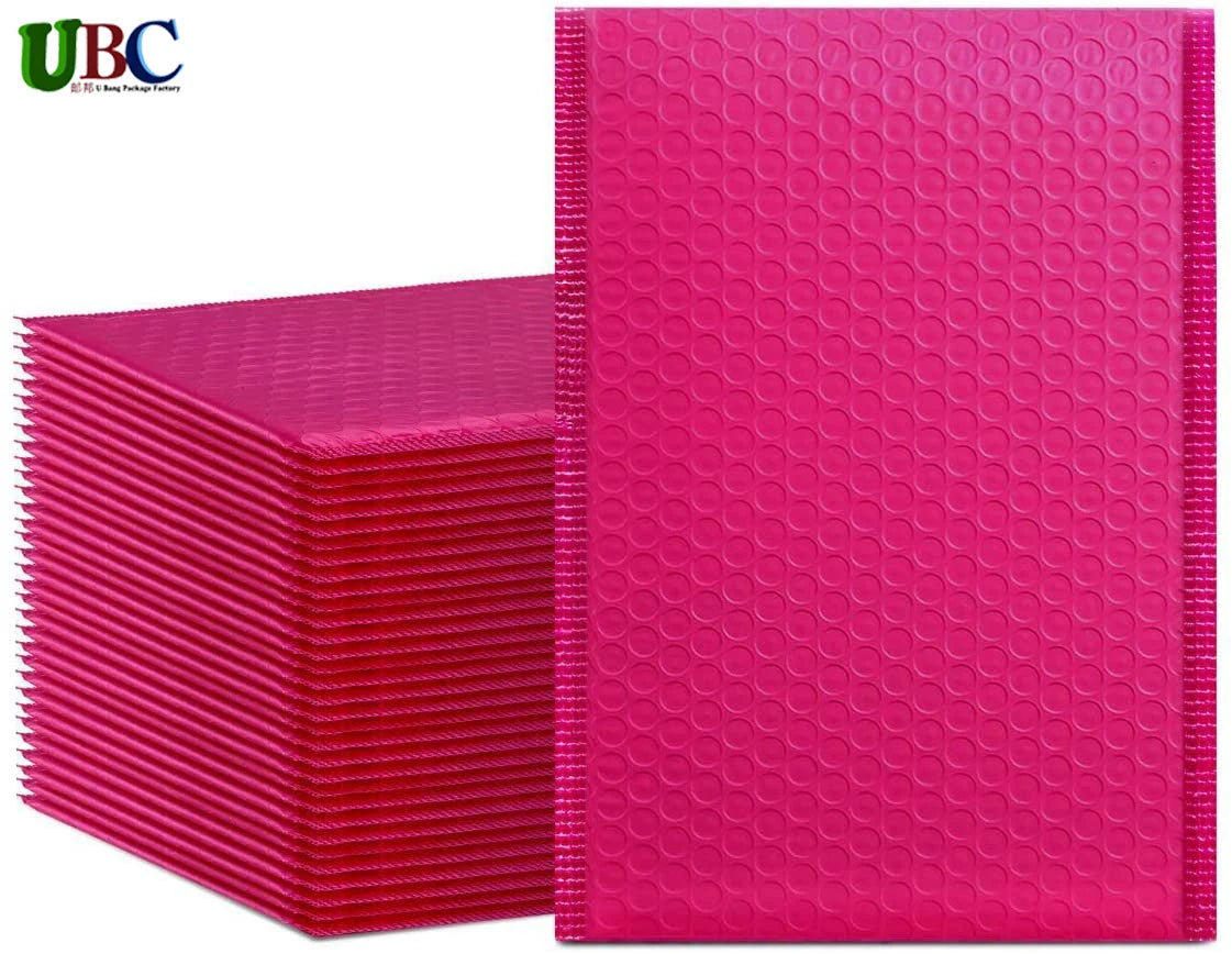 Print Packaging Shipping Bags Custom Logo Express Bag Padded Envelopes Custom Poly Bubble Mailers for Shipping With Logo