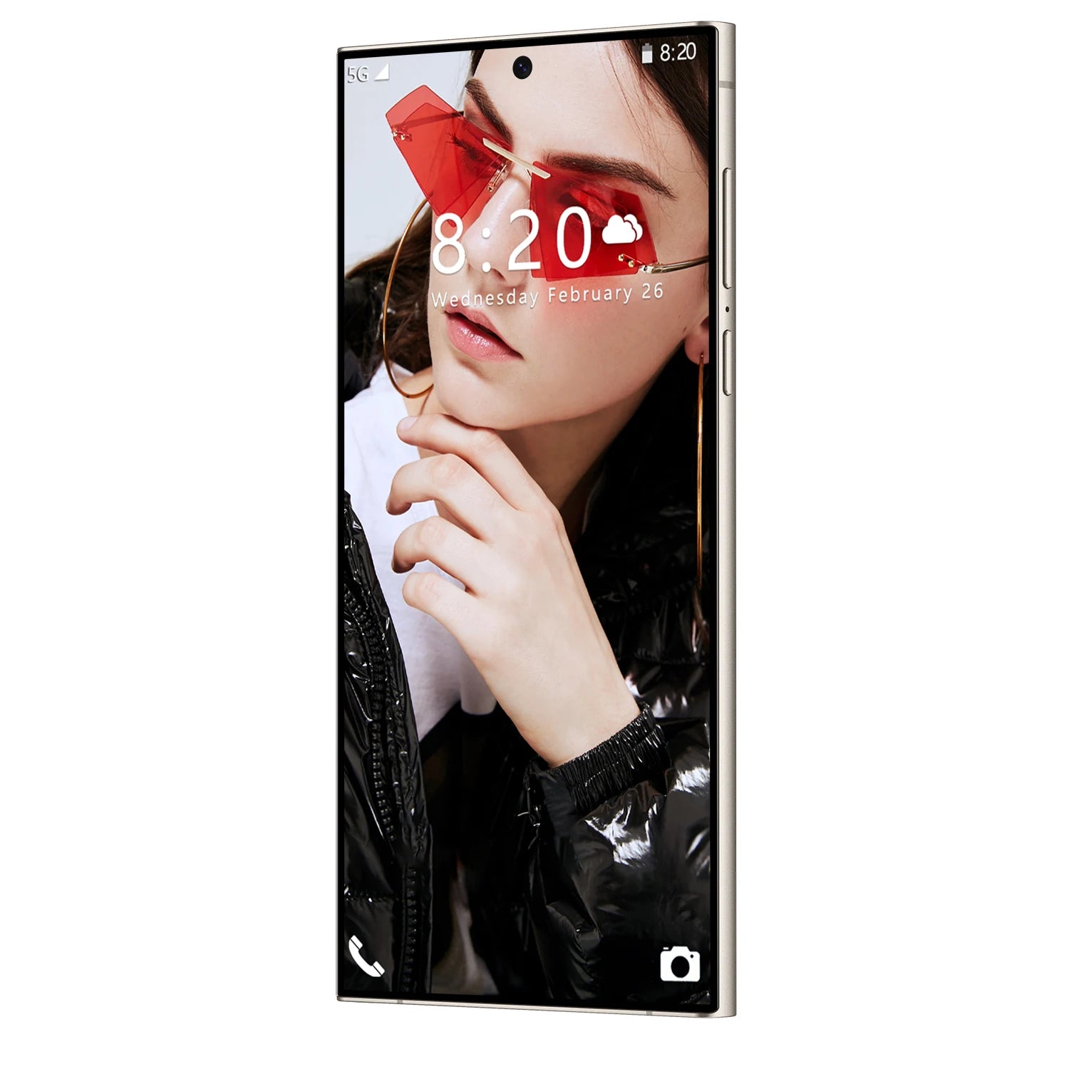 Original Samsung S24 Ultra 5G 1TB smartphone with 108MP camera and 120Hz LED display, unlocked dual SIM model.