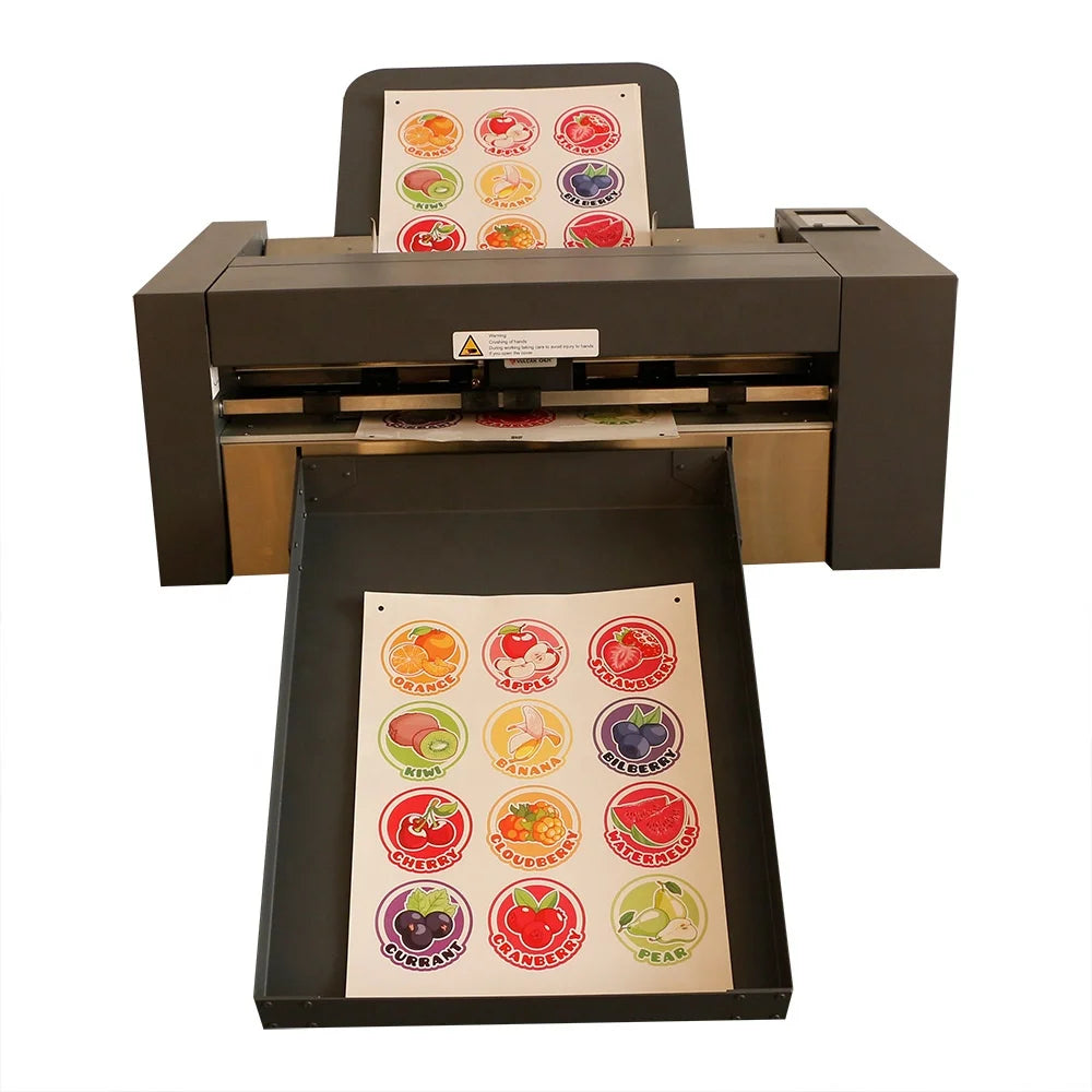 Vulcan SC-350 Mini Desktop A3+ Automatic Sheet Fed Digital Label Cutting Machine Sheet Label Kiss Cutter Machine