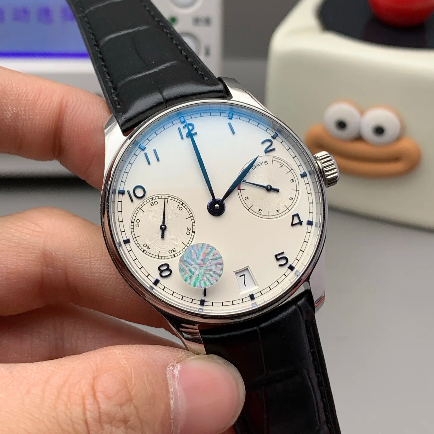 High-End Mechanical Men's Luxury Watch Silver Stainless Steel Case Business Gifts for Men