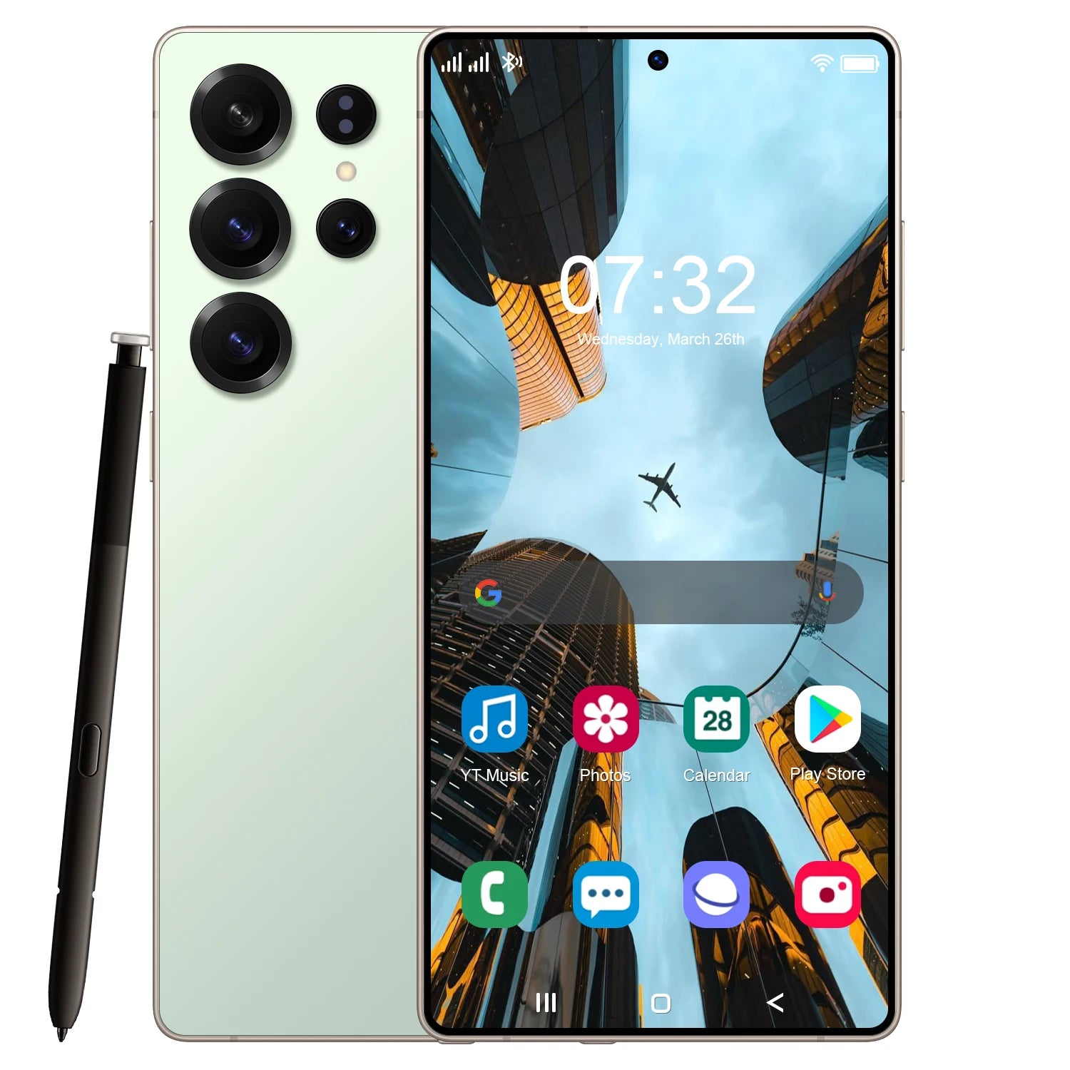 S25 Ultra 5G Smartphone 1TB 16GB RAM 6.9 Inch AMOLED Display Green 16g 1TB Tidesmit
