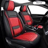 LC High End Thick Napa Leather 5 Seaters All-Season Protective Luxury Universal Car Seat Covers Fit Pickups for 50