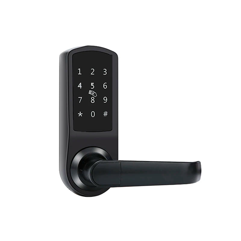 Multiple Entry APP Keypad Code Key RDID Card Systems Smart Home Devices Smart Door Lock Keyless Deadbolt Lock Tidesmit
