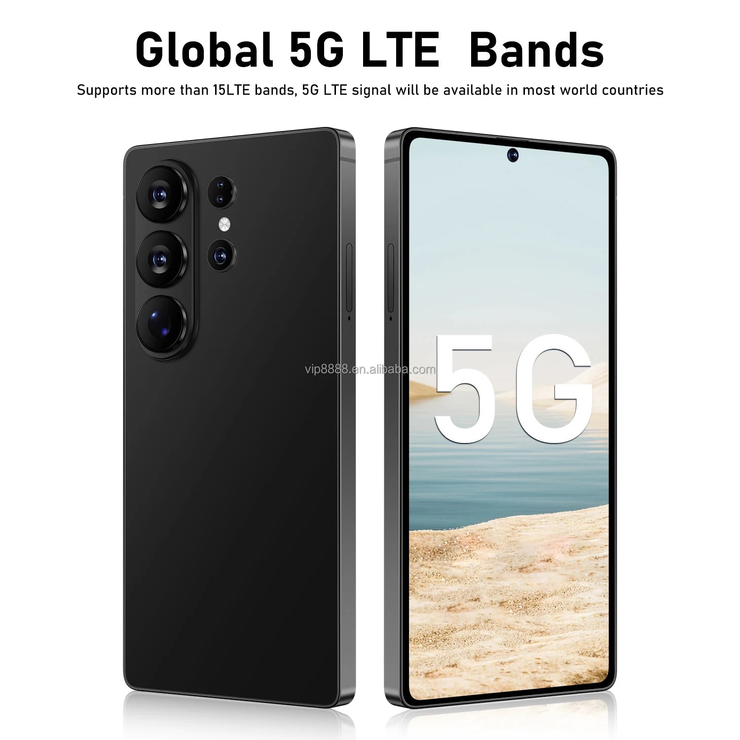 S26 Ultra 2026 Android 15 smartphone with 22GB RAM 2TB storage 7.3 inch screen and 108MP camera, gallery view 22.