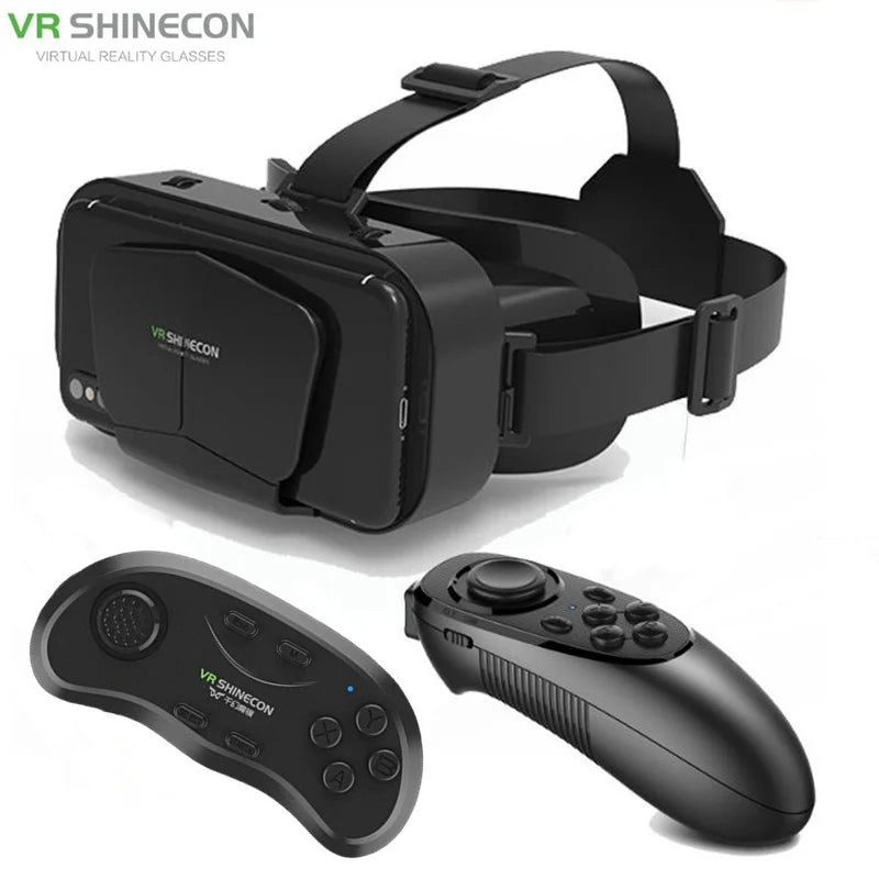 VR Headset for 4.7-7 Inch Smartphones - 3D Immersive Smart Glasses Tidesmit
