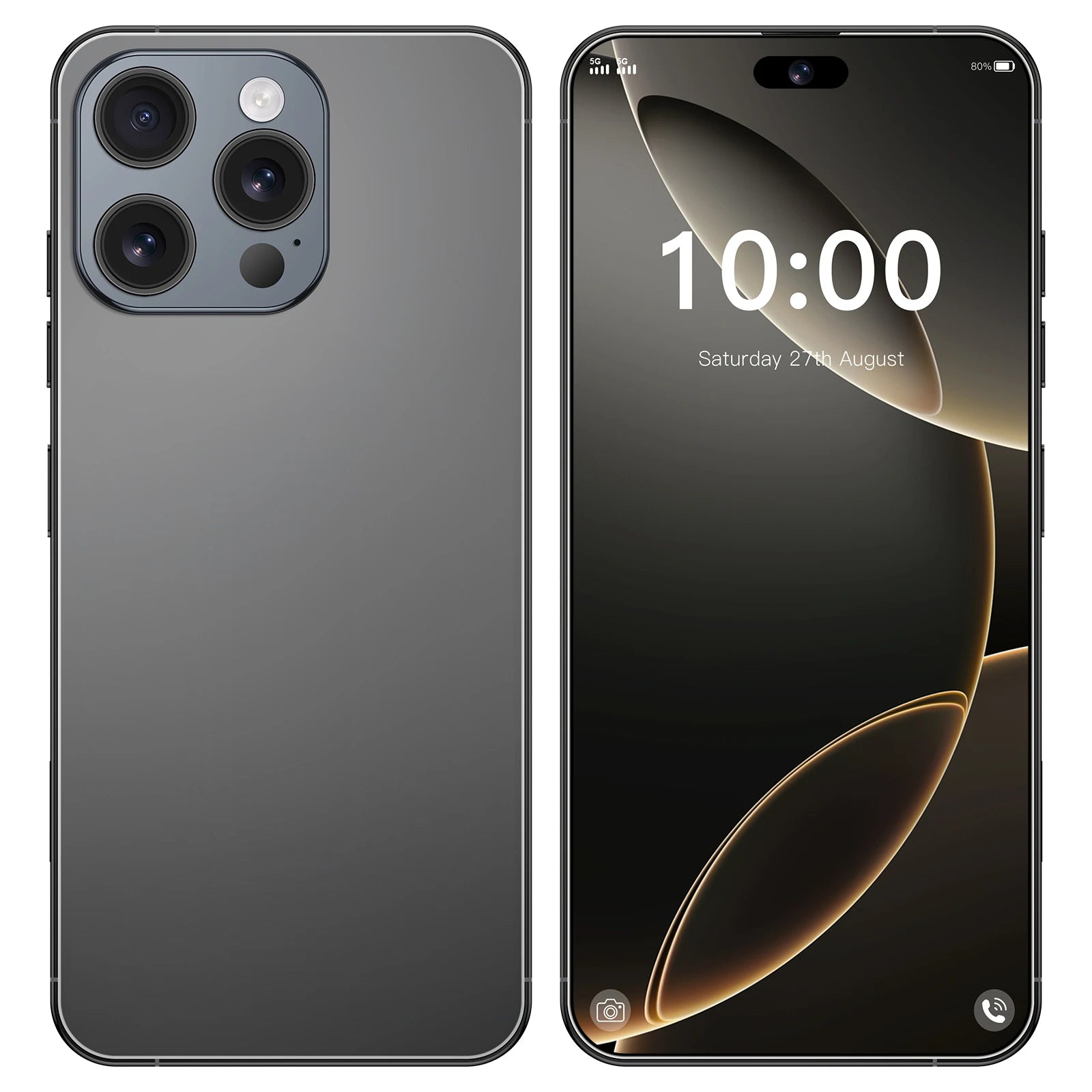 iPhone 16 Pro Max 512GB Unlocked 5G Smartphone – 6.9 Inch AMOLED Display Black 12g 512 GB Tidesmit
