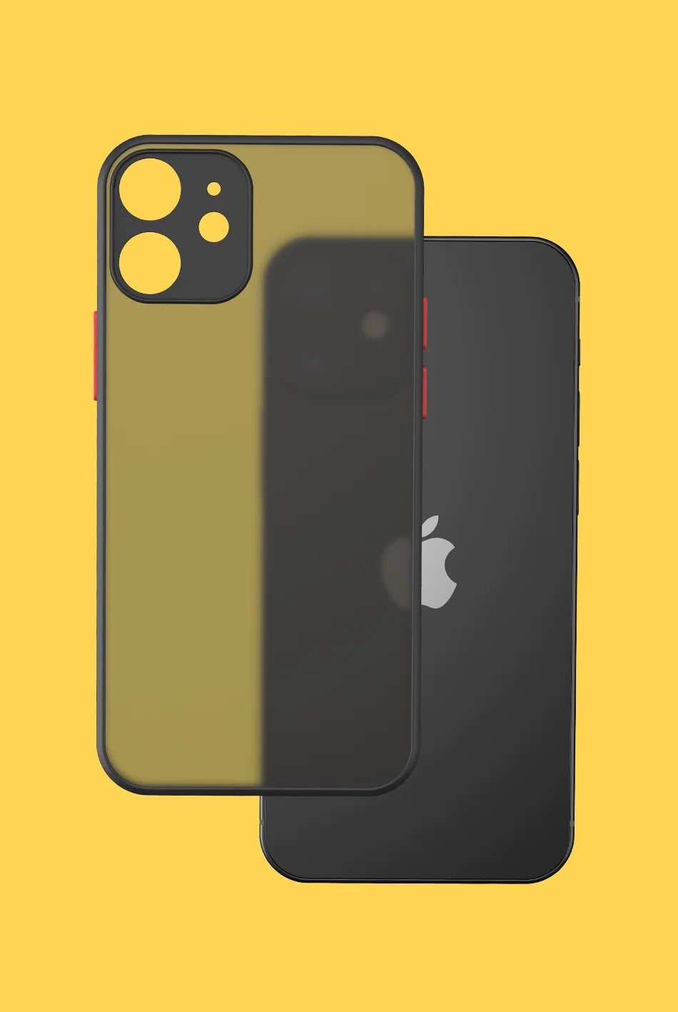 Matte Clear iPhone Case - Shock-Absorbing Slim Fit Cover for iPhone Tidesmit