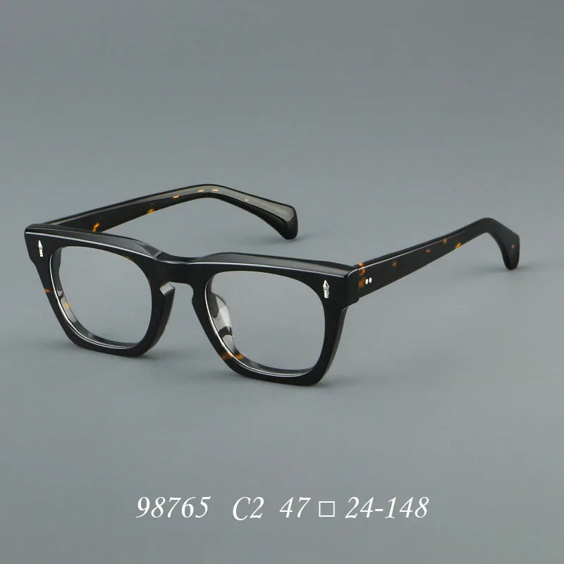 High Quality Acetate Cat Eye Glasses Fashionable Brand Luxury Designer Vintage Retro Optical Glasses Frame