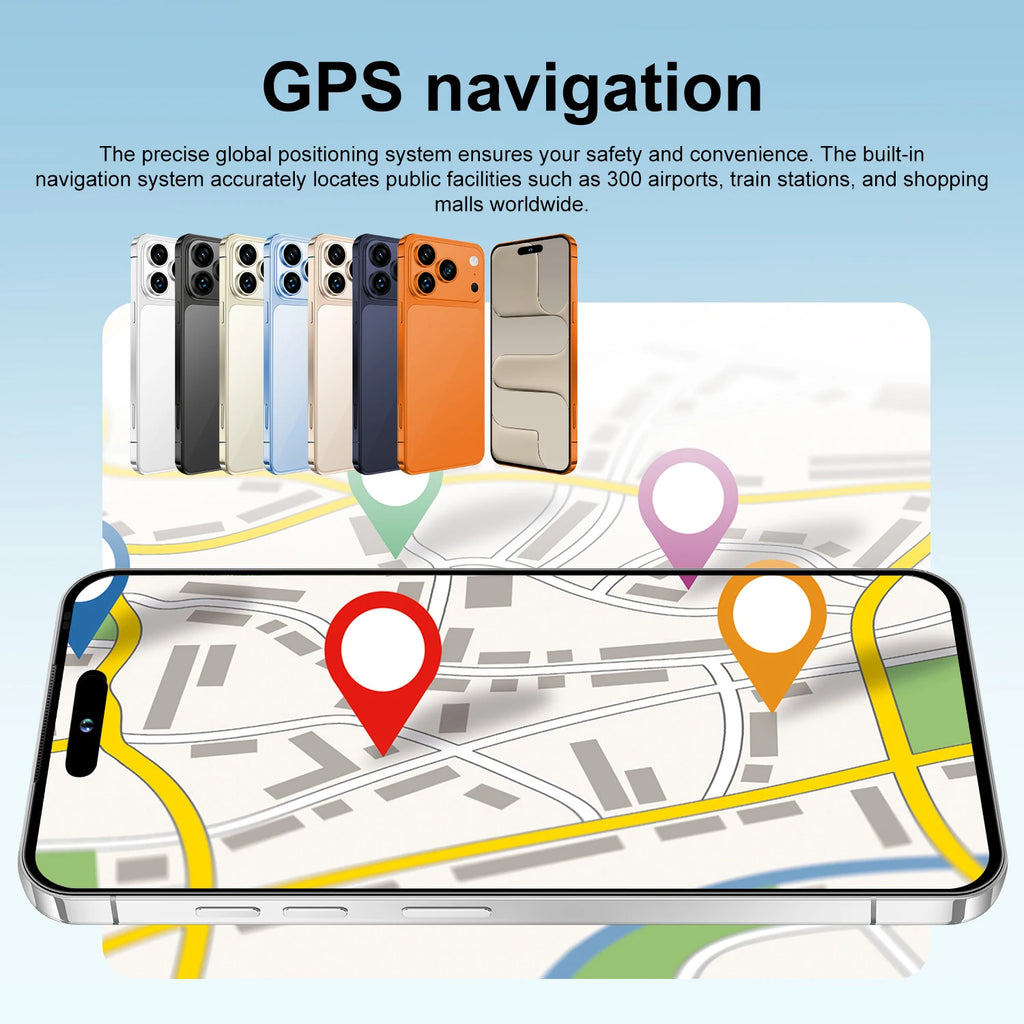 5G Smartphone 7.3 Inch AMOLED 1TB 16GB RAM Unlocked - Tidesmit Tidesmit