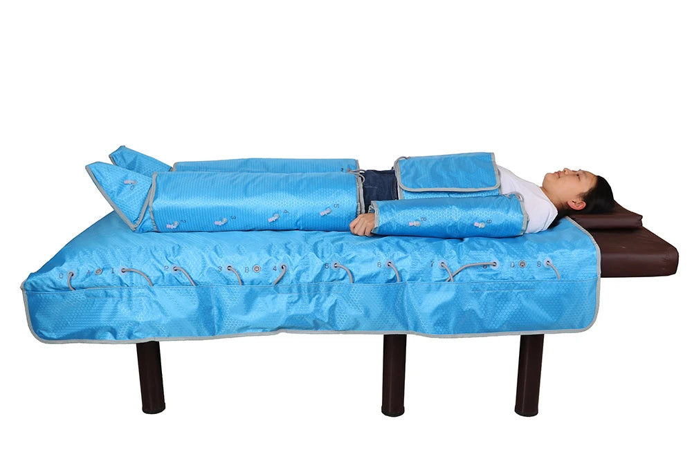 Portable Lymphatic Drainage Machine 3-in-1 EMS Massager with Heat Therapy Body Shaping Massage Equipment Tidesmit