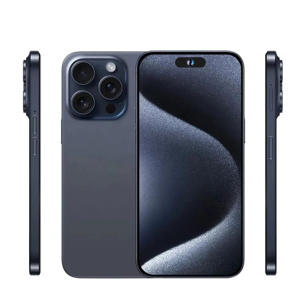 Unlocked Phone 15 Pro Max 8GB+512GB Dual Sim Card 4G 5G Smartphone 6.8 Inch OLED Screen I 15 Phone 15 Pro Max Smart Phone logo - Tidesmit