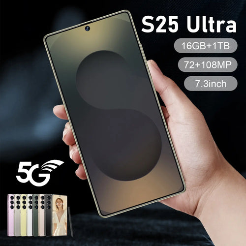 Android 15 Smartphone 16GB RAM 1TB Storage Unlocked Mobile Phone Green White Gray Silver Pink Bla...