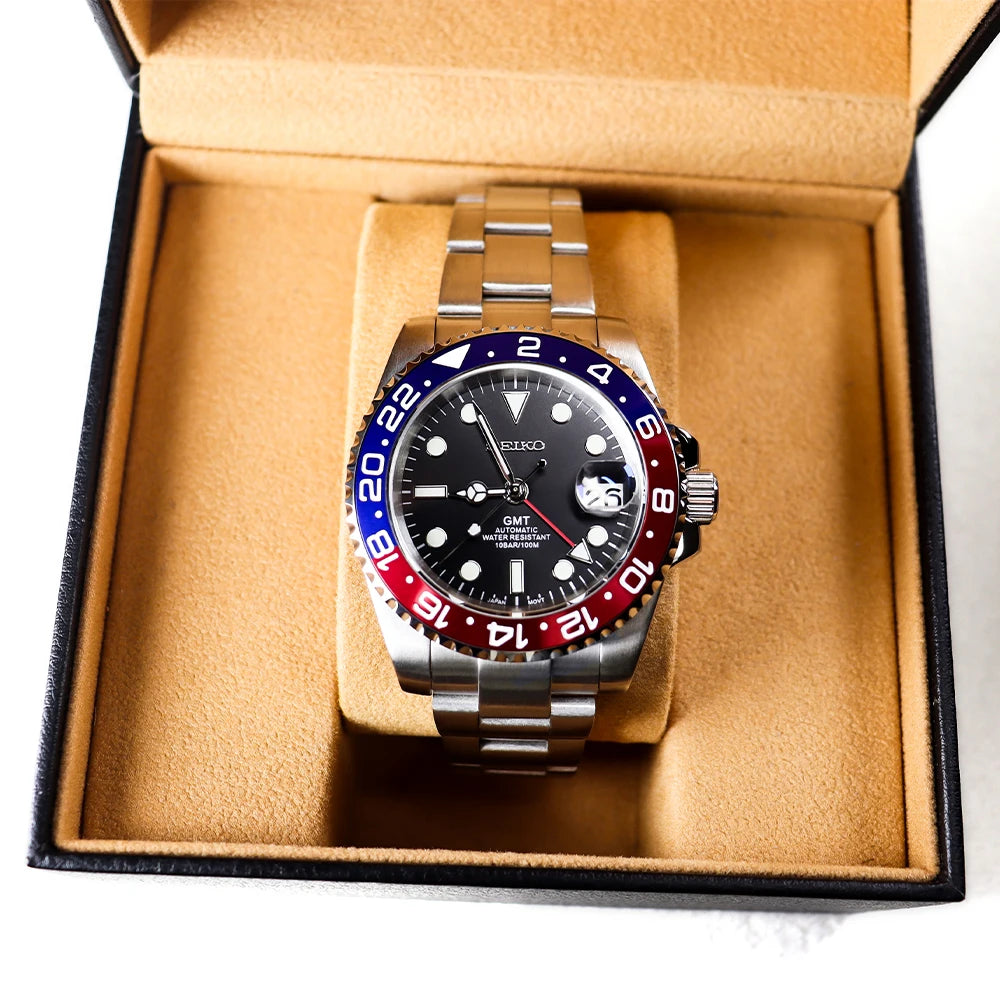 Factory Price Luminous Reloj Para Hombre 40MM Stainless Steel Automatic Mechanical Wrist Watch