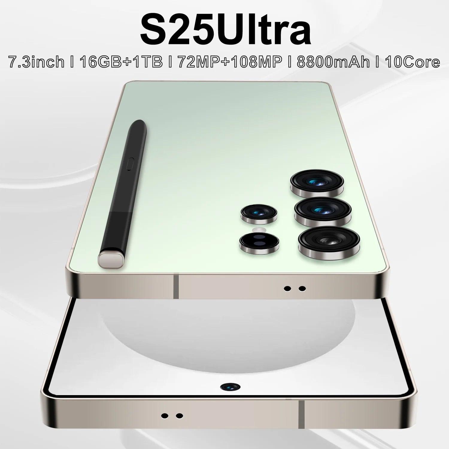 S25Ultra Smart Phone 16GB+1TB WiFi Unlock LTE Gaming Cellphone with 108mp Rear Camera French Language Cheap Wholesale - Tidesmit