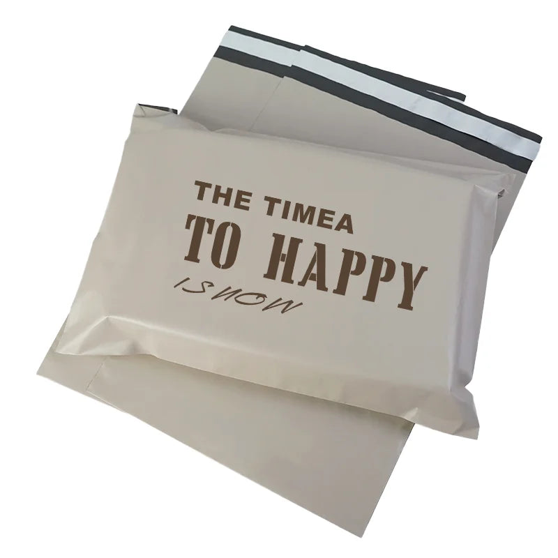 GRS Sedex Certified Eco-friendly Express Delivery Packaging Poly Mailer Bags Customization Services for Clothes with logo