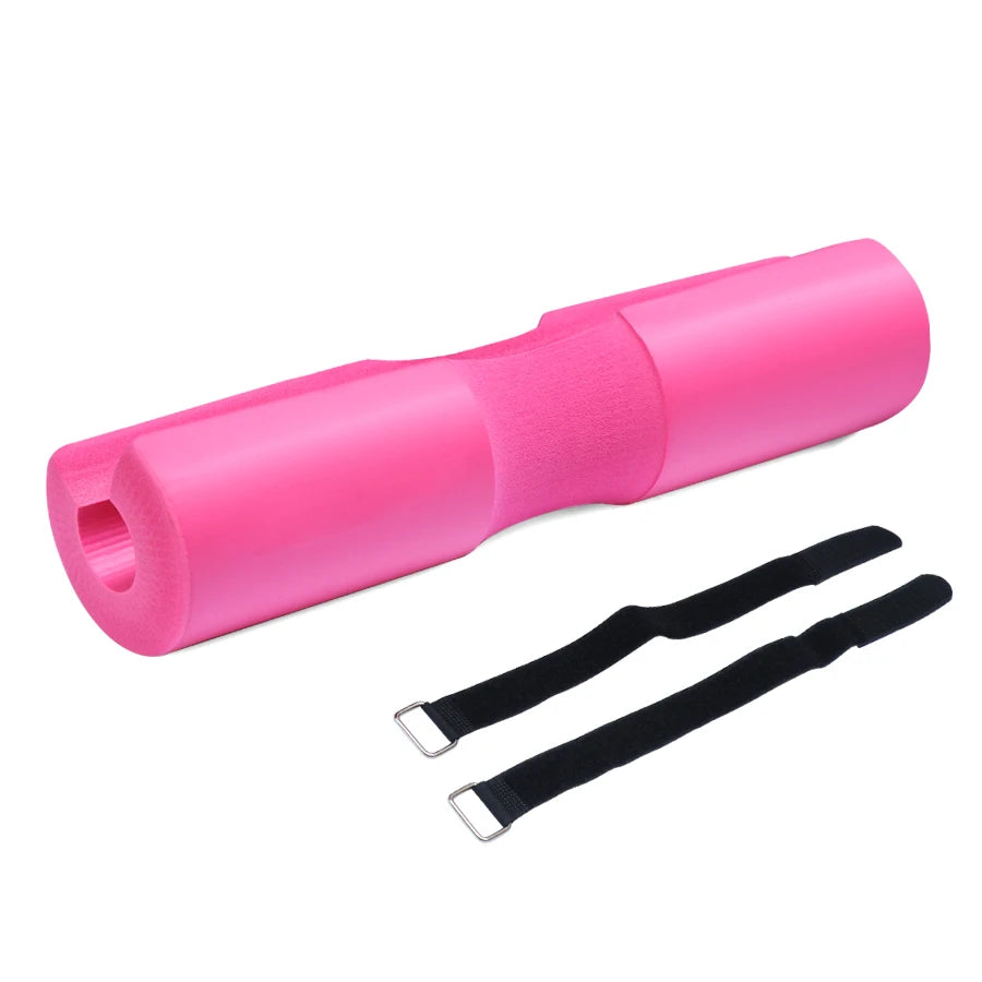 Hot Sale Custom Logo 7 PCS Pack Barbell Pad With Carry Bag Fitness Gym Accessories barbell pad pink Tidesmit