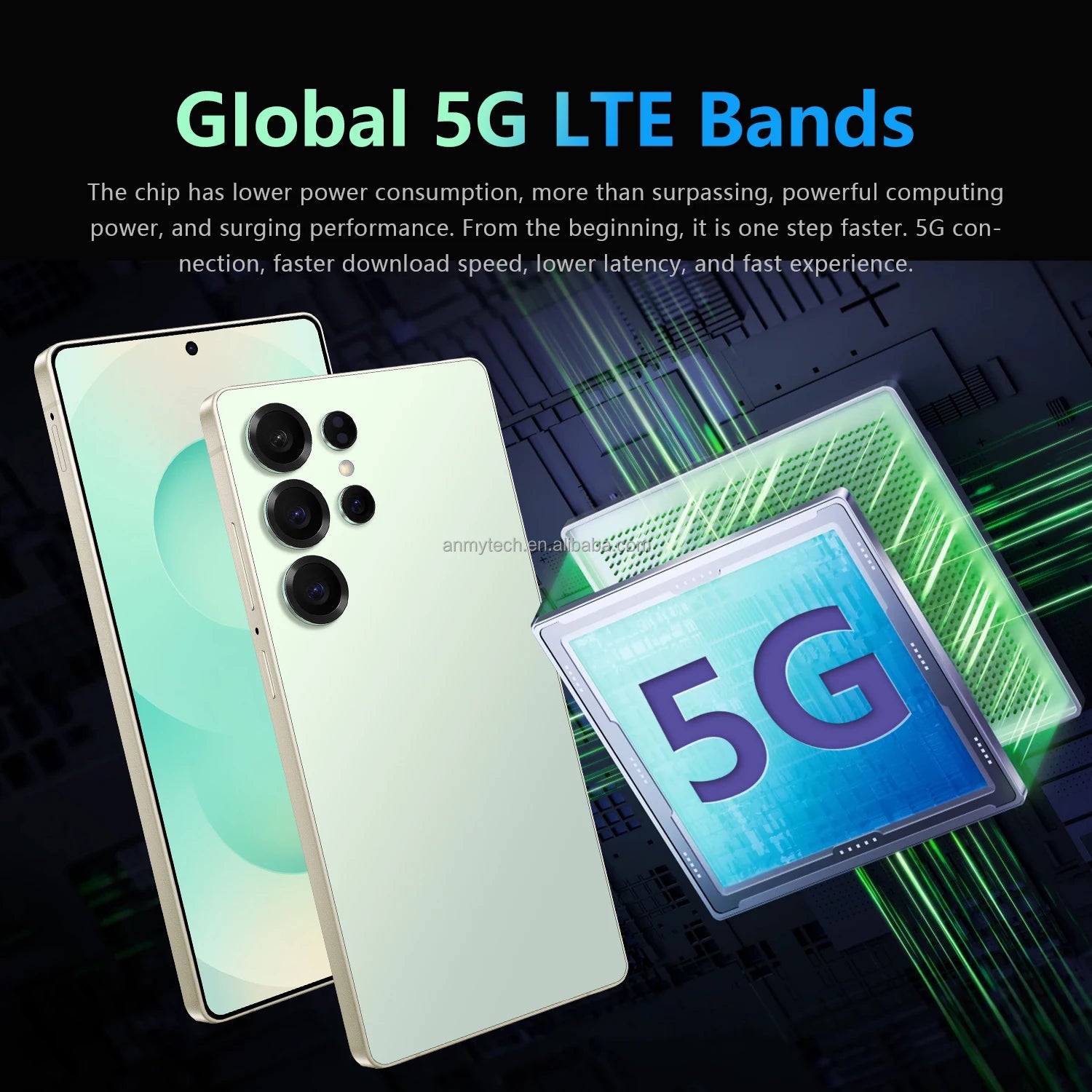 Android 14 5G Smartphone 16GB RAM 1TB Storage Dual SIM Unlocked Tidesmit