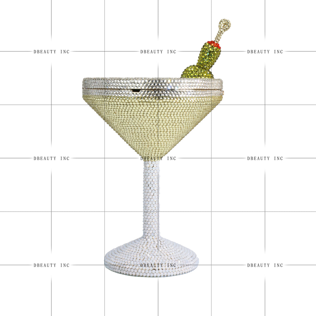 Chic Goblet Rhinestone Crystal Luxury Evening Clutch Diamond Bags Purses and Handbags for Women Formal Party Wedding Fashion