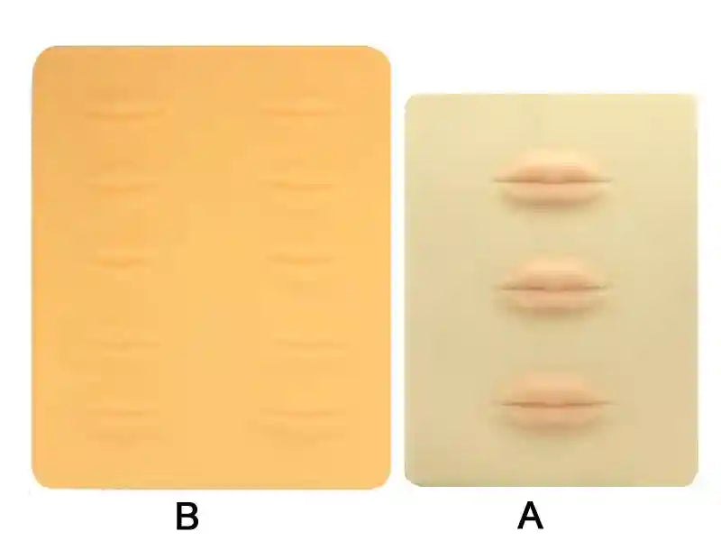 3D Lip Practice Skin for Microblading – Realistic Latex Training Mat Permanent Makeup Machines Tidesmit