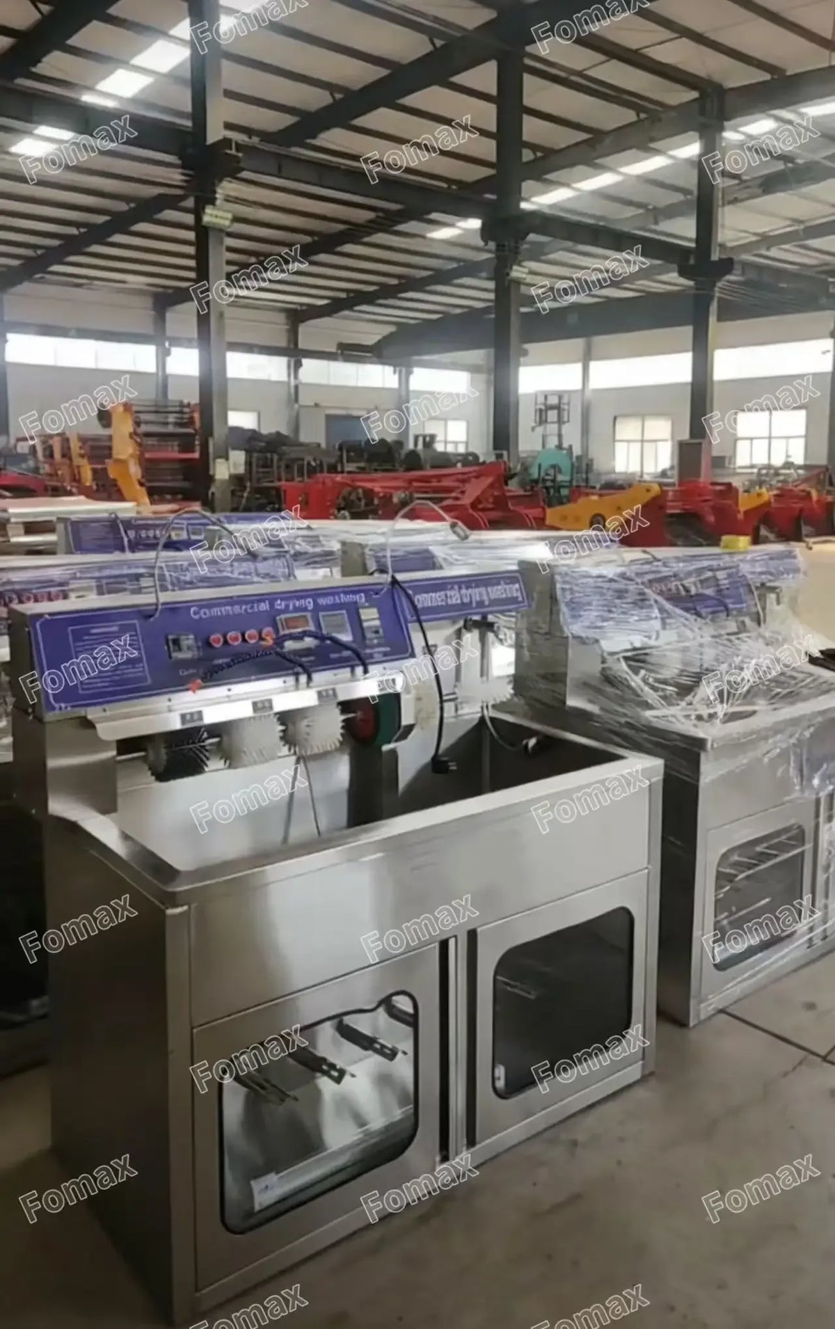 Commercial Shoe Washer Dryer with Stainless Steel Construction