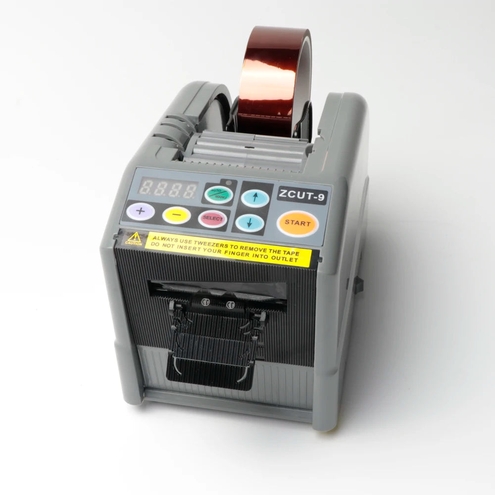Wholesale ZCUT-9 Automatic Tape Dispensers Packing Non Adhesive Electrical Tape Cutter Machine Ribbon Dispenser
