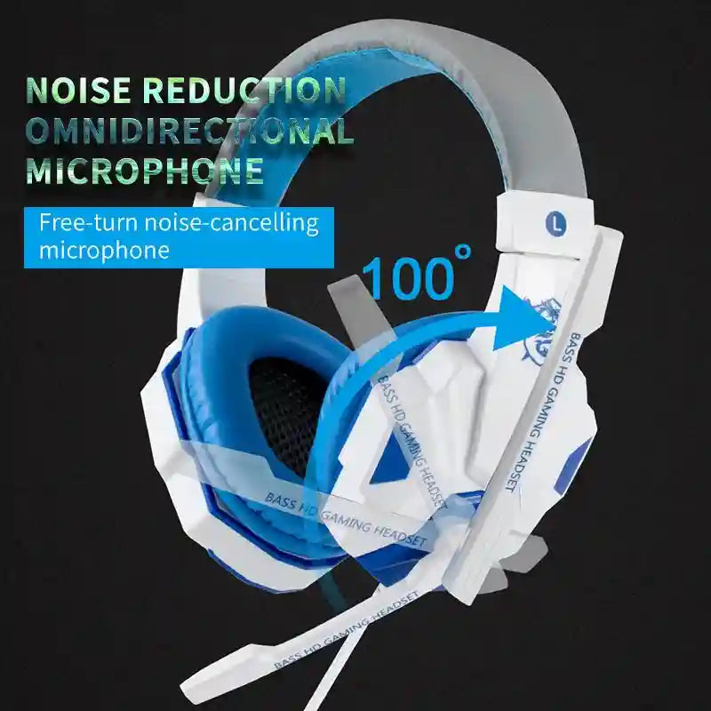 Wired Gaming Headset with Microphone - 7.1 Surround Sound for PC and PS5 Tidesmit
