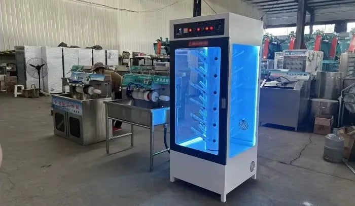 Commercial Shoe Washer with Multi-Brush Cleaning and Sterilization