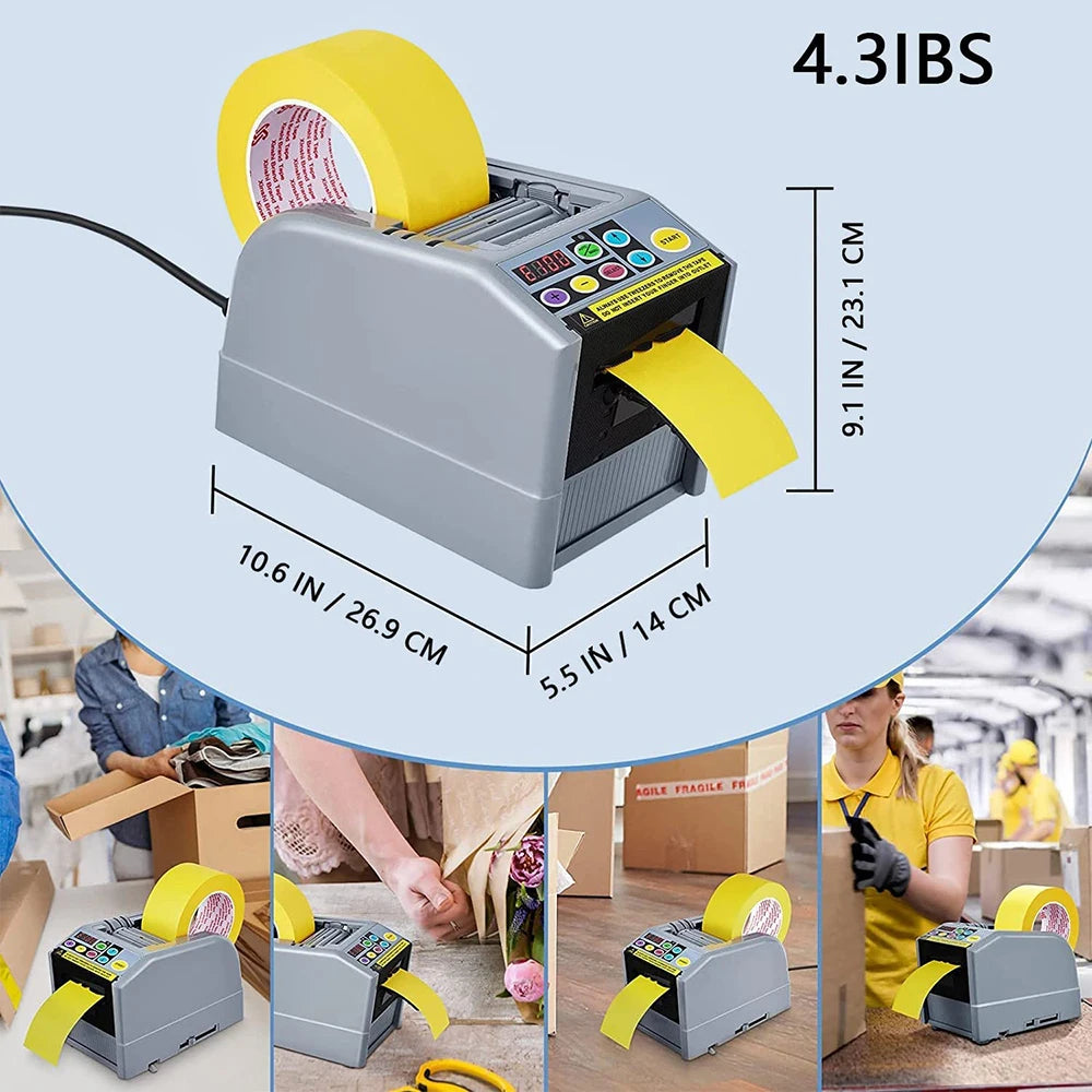 Wholesale Cut Width 6-60mm Zcut-9 Automatic Tape Dispenser Auto Adhesive Cutter Machine