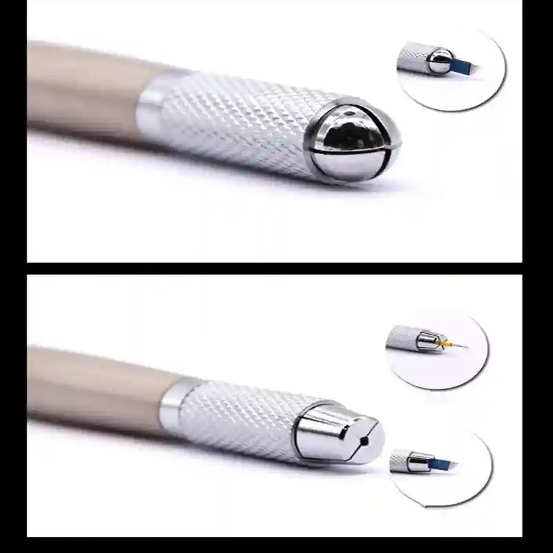 Manual Microblading Pen - Professional PMU Tool for Precise Detailing Permanent Makeup Machines Tidesmit
