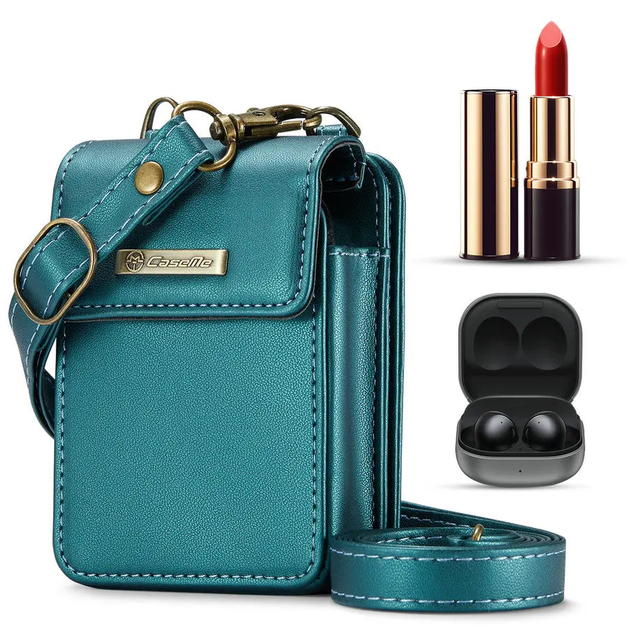 CaseMe Wholesale Custom Mini Zipper Bag Headphone Earbuds Protective Case for Samsung Buds 3 2 FE Universal Earphone Case Bag Green CaseMe Package Tidesmit